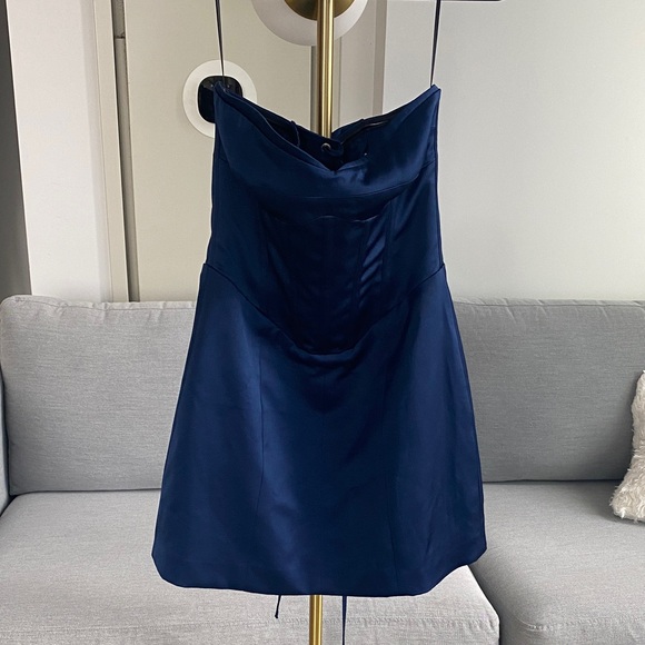 Reformation Dresses & Skirts - Reformation Satin Corset Dress